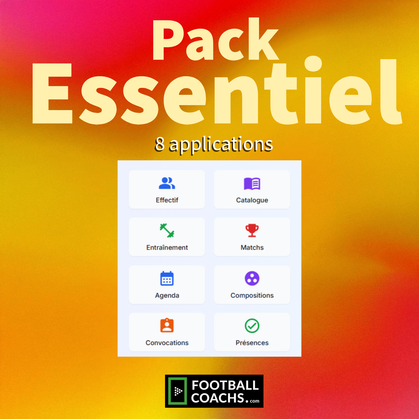 Football Coachs - Pack Essentiel