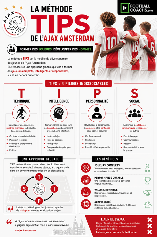 Méthode TIPS Ajax : Le Secret de la Formation Néerlandaise Décrypté