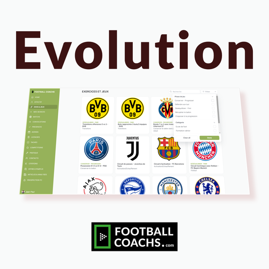 Football Coachs – Pack Evolution