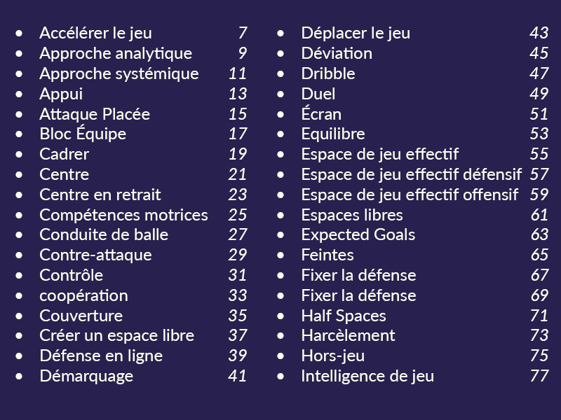 Lexique Tactique et Technique