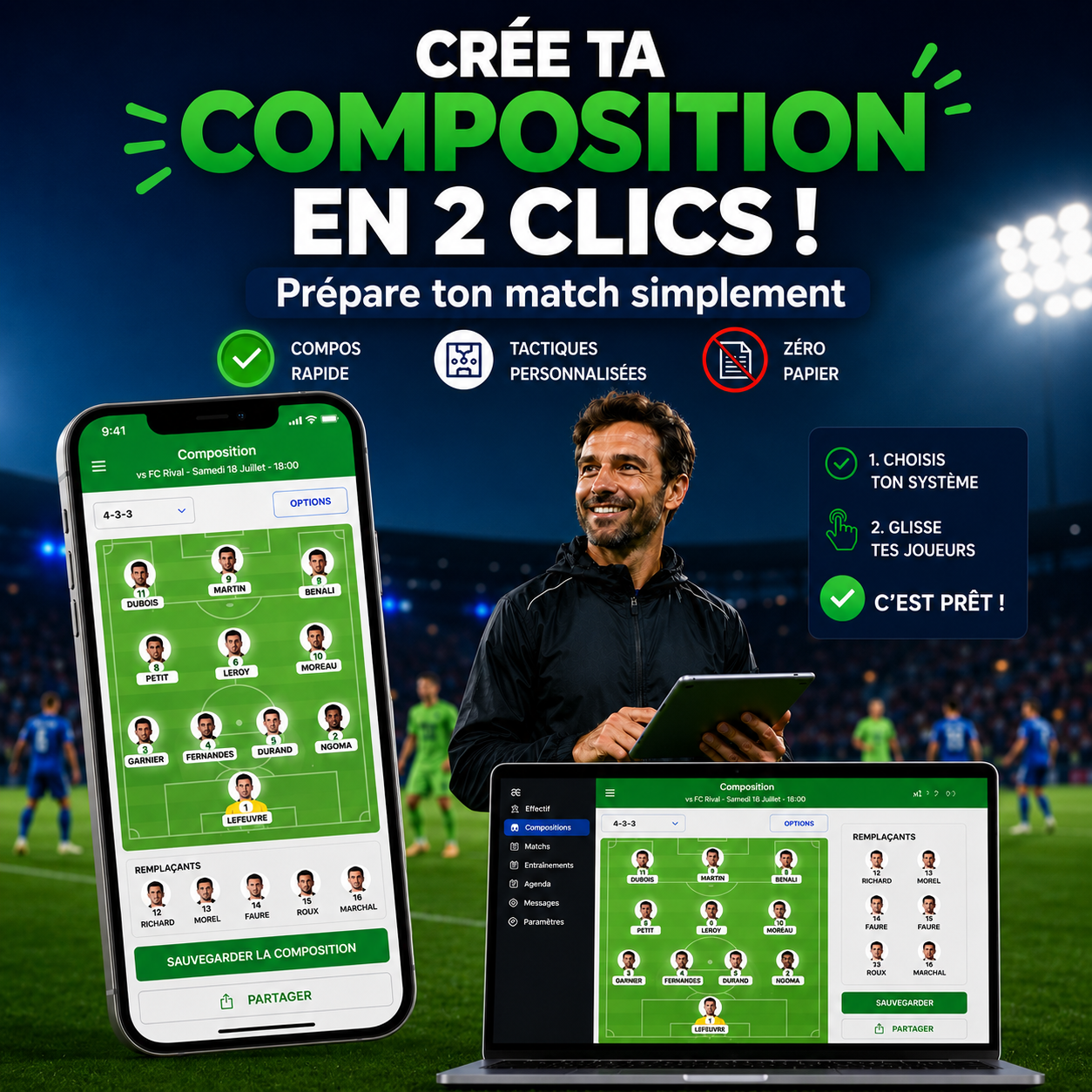 Football Coachs – Compos